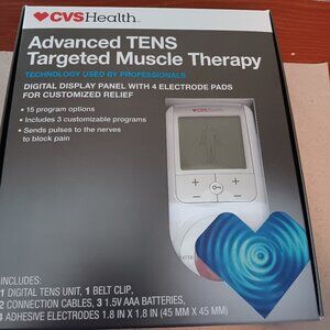 CVS Health Advanced Tens Targeted Muscle Therapy  NEW IN BOX